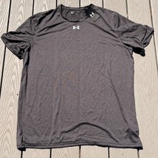 Under Armour Mens Locker Tee 2.0 Short Sleeve Size XL Loose NWT Gray
