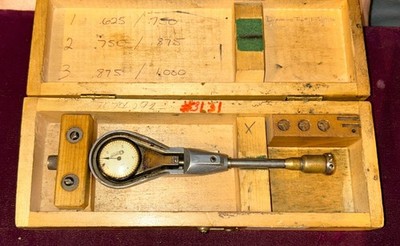 Standard Gage Co. Bore Guage No 1A--Range 5/8'' to 1''