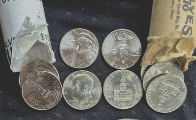 1976 & 2026 ~ (2) Half Dollars Set ~ Only Dual Dates Minted! (1)SemiQ (1)Kennedy