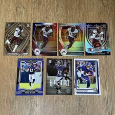 Rashod Bateman 7-Card Lot - Minnesota & Baltimore Ravens - Includes 6 Rookies