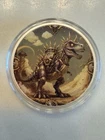 Hayleybug 1 Oz .999 Silver Round Steampunk T-Rex In Capsule #2/15 Minted