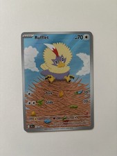 Rufflet 154/086 Illustration Rare | Scarlet Violet Black Bolt | NM