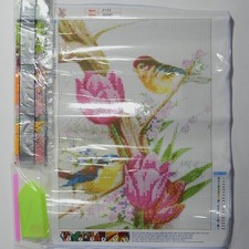 Birds  Flowers Diamond Painting Art Kit Adults 30x40cm Colorful DIY Craft Decor