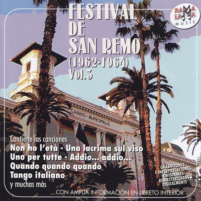 VARIOUS ARTISTS - CD - Festival De San Remo (1962-1964) Vol.3
