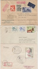 Poland 1956(Reg) 1980 1981(Reg)  3 Nice Covers   good condition