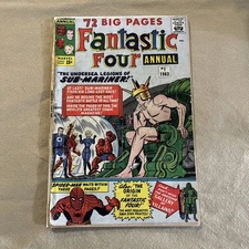 FANTASTIC FOUR ANNUAL #1 1963 Marvel Silver Age Spider-Man Jack Kirby Lady Dorma