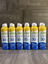 Lot of 6 Alba Botanica While Wet SPF 30 Sunsc...