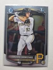 2025 Bowman Chrome 1st Easton Carmichael BDC-50 Pirates