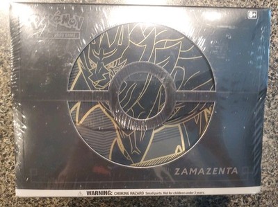 Pokémon Sword & Shield Elite Trainer Box Plus Zamazenta New Sealed 