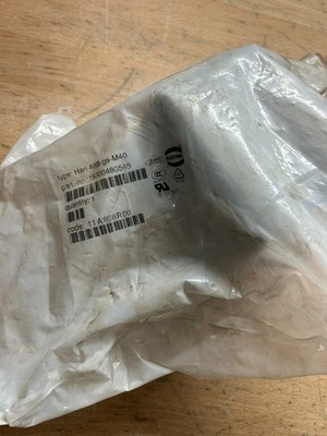 HARTING ELEKTRONIK INC 19300480548 Hood Aluminum Side Entry 48B M40 IP65-NEW