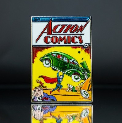 Action Comics #1 DC Cover Series McFarlane 3D Metal Pin