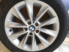 Original BMW X3 F25 X4 F26 8x18 ET43 Zoll Styling 307 Winterräder 6787578 silber