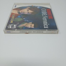 Resident Evil Code: Veronica (Sega Dreamcast) Discs, Case, Manual, & Reg Card