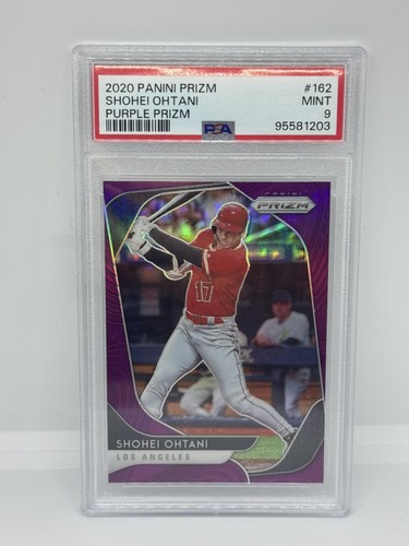 2020 Panini Prizm #162 Shohei Ohtani PSA 9 Los Angeles Angels