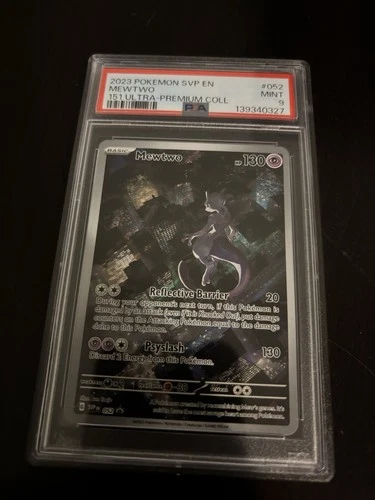 Mewtwo 151 052 Psa 9