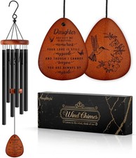 Beautiful Memorial Wind Chimes in Memory of Loved One - Perfect Bereavement Gift