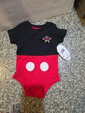 Disney Parks WALT DISNEY WORLD Baby One-Piece - Mickey Mouse Newborn 6m New Tag