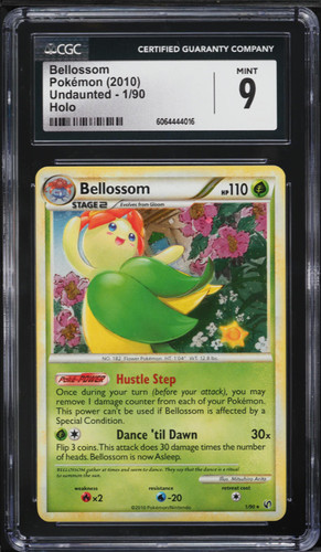 Bellossom graded CGC 9 for sale on eBay