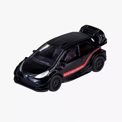 Toyota Yaris Black Majorette Street Cars 2025 1:64 Scale 3