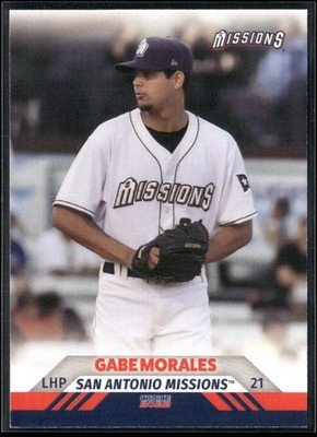 Gabe Morales 2022 San Antonio Missions Team Set Card