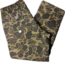 CARHARTT Camo Pants  46 x 34  Vintage Duck Camouflage  WU103  Made in USA  NEW