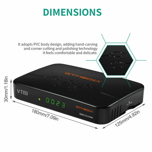 DVB-S2X/T2 ASTRA Sat Receiver Deutsche Senderliste Full HD Digital PVR USB WiFi - Bild 5 von 12