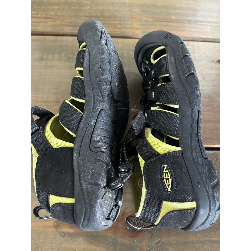 Sandali sportivi bambini KEEN Newport H2 impermeabili escursionismo acqua nero giallo taglia 5