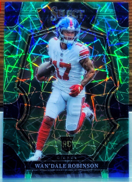 Wan’dale Robinson RC 2022 Select Premier Level Green Lazer Ultra Rare SSP /5 🔥