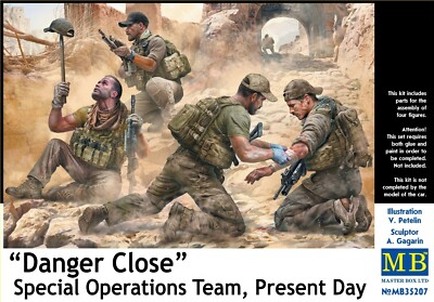  Danger Close . Special Operations Team, Present Day 1/35 MasterBox 35207