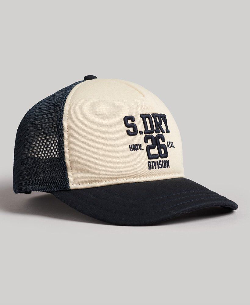 Superdry Trucker Hat Unisex Classic Mesh Cap 26th Division