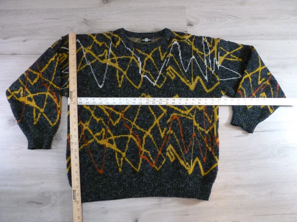 Vintage U2  Band Sweater Medium Multicolor Unique RARE EUC - Image 4 of 4