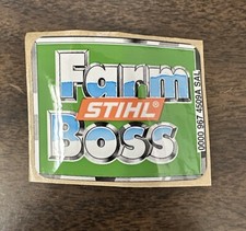 Stihl Farm Boss Sticker Oem Item Stihl Farm Boss Sticker Oem Item