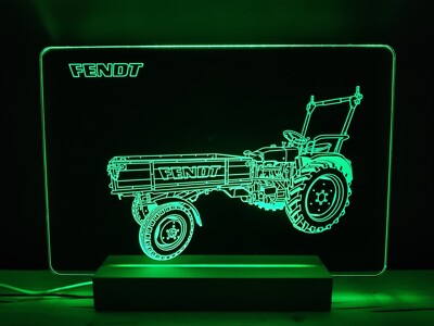 A221-1 Fendt GT 231 232 Gerätet Traktor LED Schild Schlepper Oldtimer Maschine
