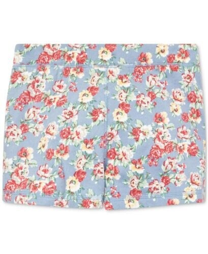 Pantalones Cortos Polo Ralph Lauren AZUL Niñas Grandes Floral Algodón Francés, EE. UU. 2T - Imagen 2 de 2