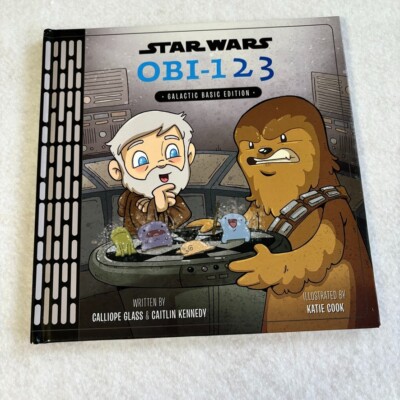 Star Wars OBI-123 Galactic Basic Edition A Book of Numbers  1 to 20 HC Kids 4+