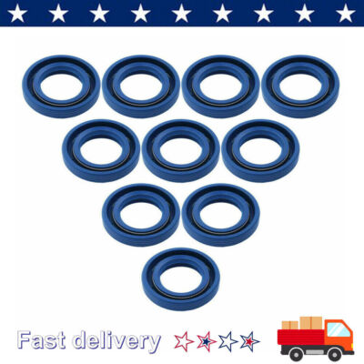 10x Crankshaft Oil Seals For Stihl MS180, MS270, MS280, MS311 Chainsaws - 2-Stroke