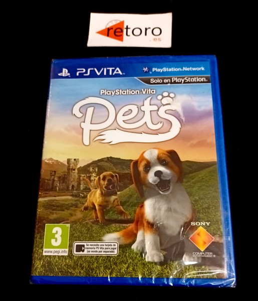 PETS Sony Playstation PS vita PSVita Pal-España New Sealed PSV Español Ingles