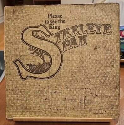 STEELEYE SPAN- Please To See The King Vinyl LP Mooncrest Crest8  1976 Vinyl - EX