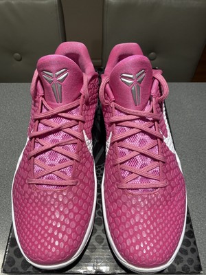 Nike Zoom Kobe 6 VI Kay Yow Think Pink NDS #429659-601 Size 11.5 Rare! | eBay