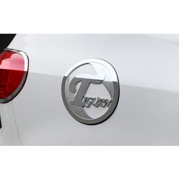 2008+ Volkswagen Tiguan Chrome Gas Fuel Door Cap Cover car Trim D915