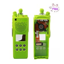 Green Repair Replacement Housing Case For XTS3000 Model 2 Radio With Speaker