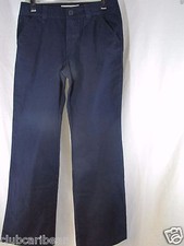 Cherokee Girls' Flat Front Bootcut Pant - Xavier Navy 12, 14, 16       Z4