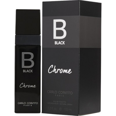 Carlo Corinto Black Chrome For Men Cologne oz 100 ml EDT