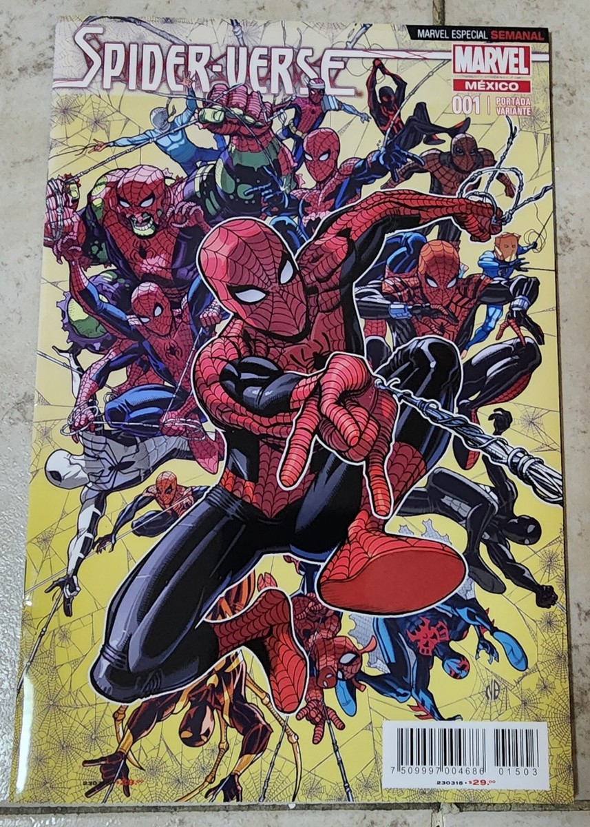 Marvel Spider-Man Spider-Verse 1 Mexico Bradshaw Variant NM