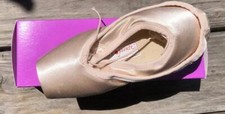 RUBIN C25 RUSSIAN POINTE SHOES New in Box 37.5 W1 V2 FH Ballet Slippers 90 NIB
