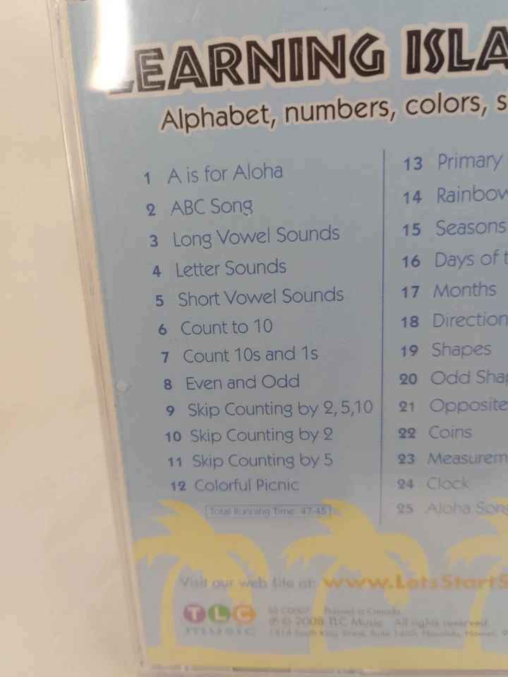 Learning Island Style Alphabet,Numbers,Colors,Shapes & More TLC music Only Here! - Image 3 of 4