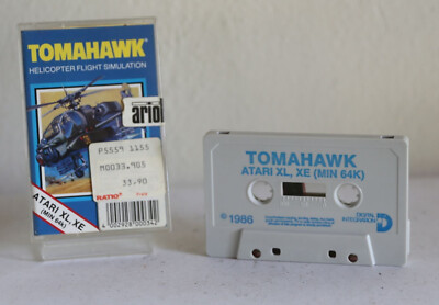 Atari - Tomahawk - incl. Inlay & Case - für Atari 400 800 XL XE
