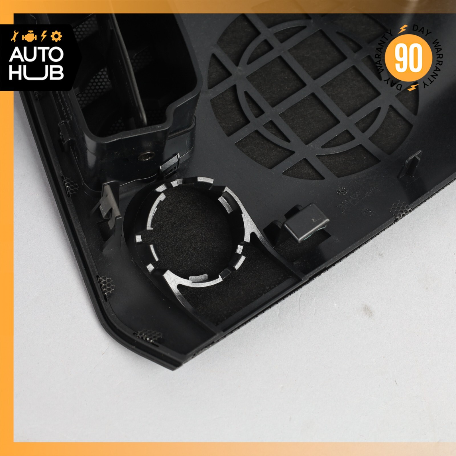17-20 Maserati Levante S M161 Dashboard Dash Grille Speaker Cover Black OEM 26k