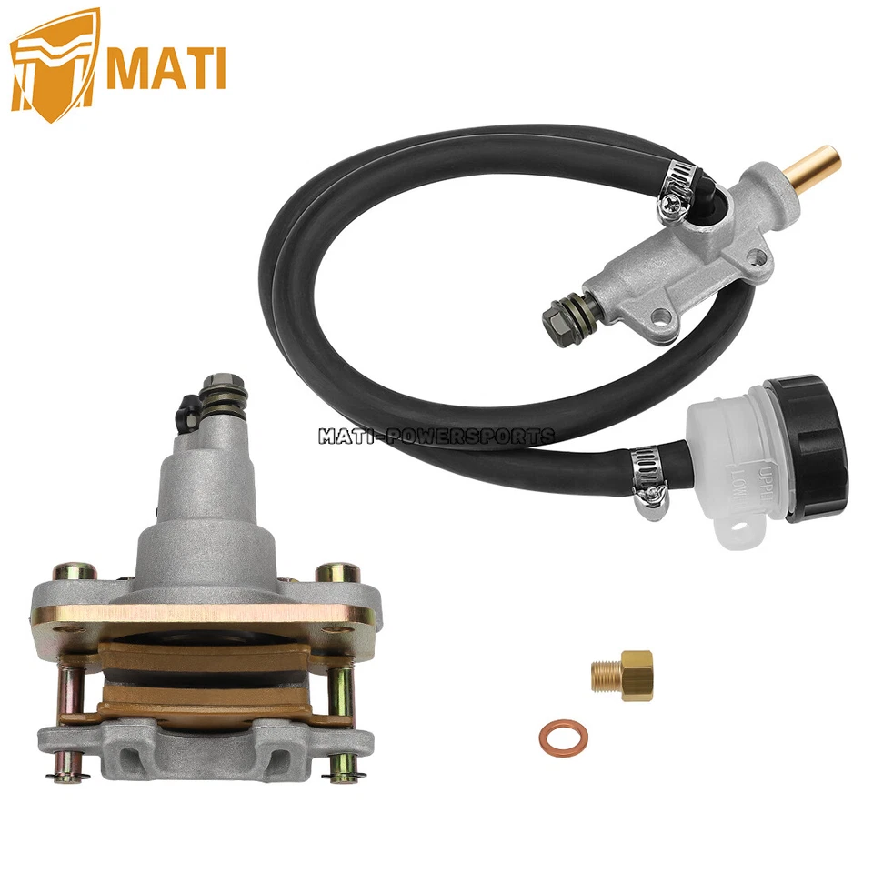 Pinza de freno trasera y cilindro maestro para Polaris Magnum 500 2x4 4x4 2001-2003 Foto 2 de 4