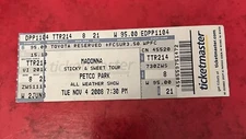 MADONNA Concert Ticket Petco Park San Diego USA 4 Nov. 2008 Sticky & Sweet Tour